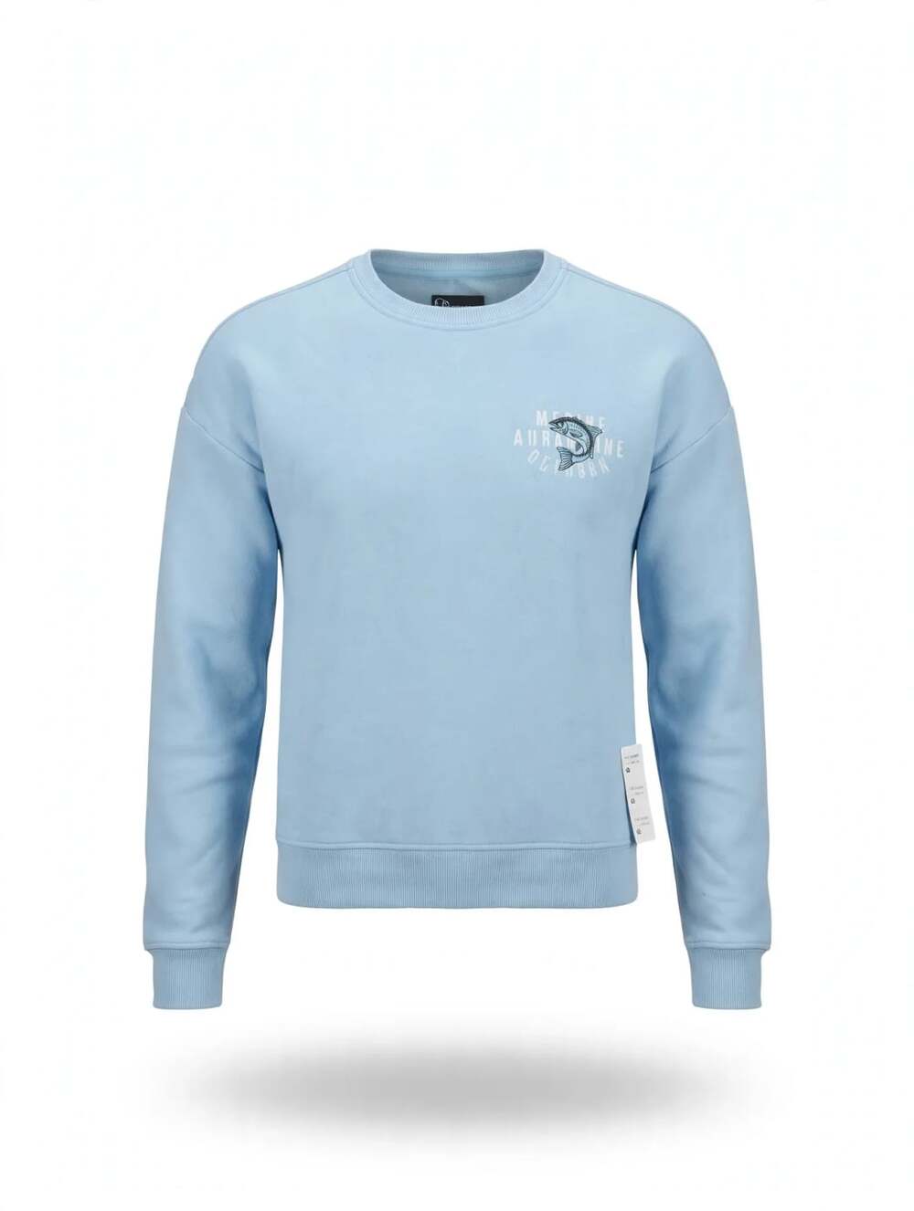 Original Use Sweatshirt Mens Medium Blue Marine Adventure Outdoor Fishing Club